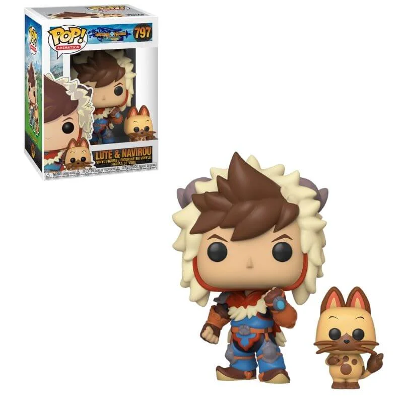 Monster Hunter Lute with Navirou Pop! Vinyl Figure Image 1