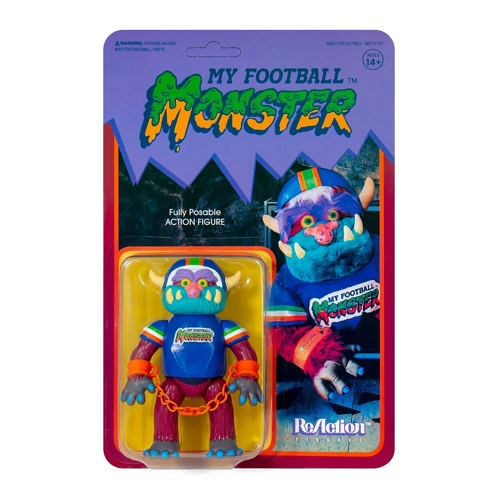 Super7 My Pet Monster ReAction Figure - Football Monster Image 1