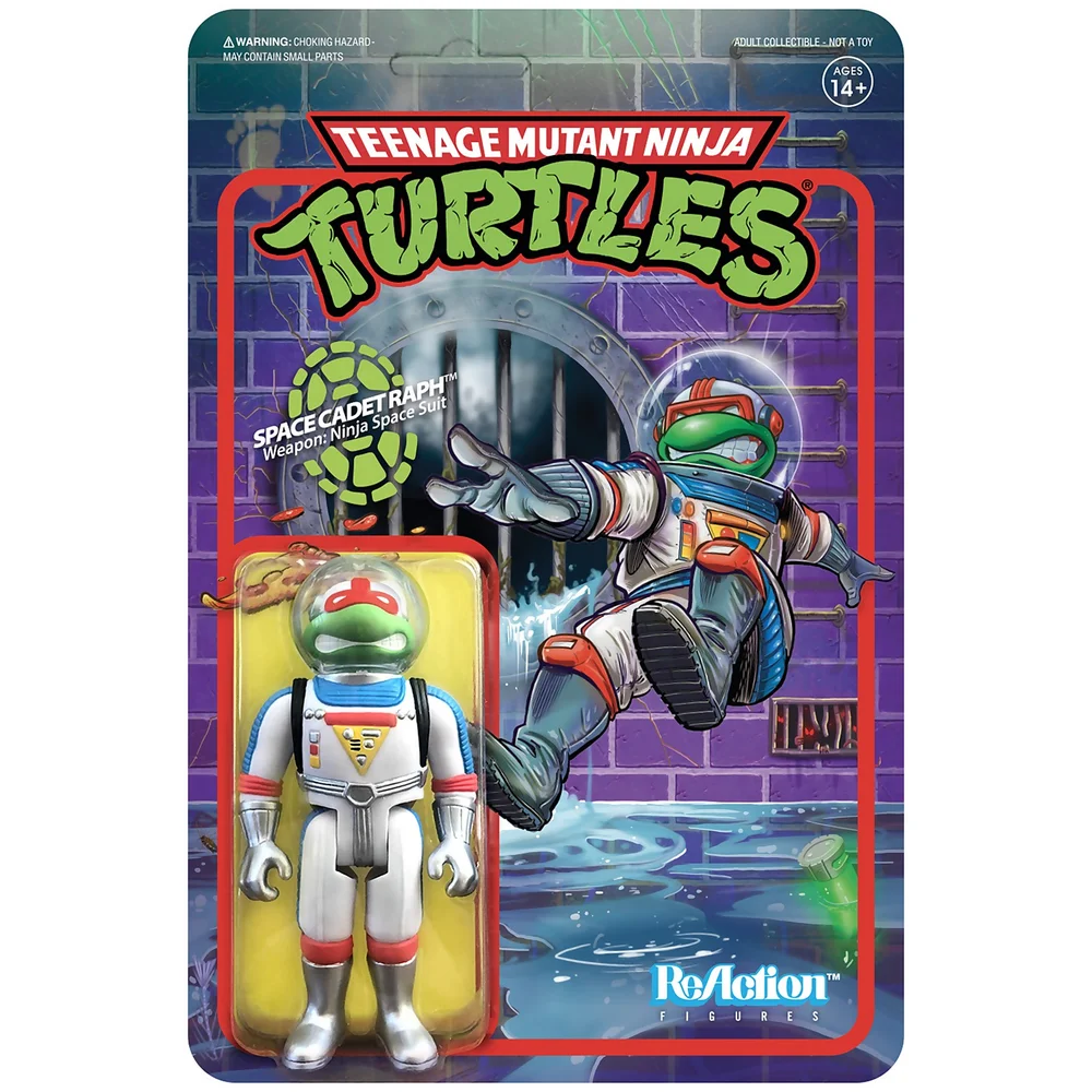 Super7 Teenage Mutant Ninja Turtles ReActuin Figur - Space Cadet Raphael Image 1