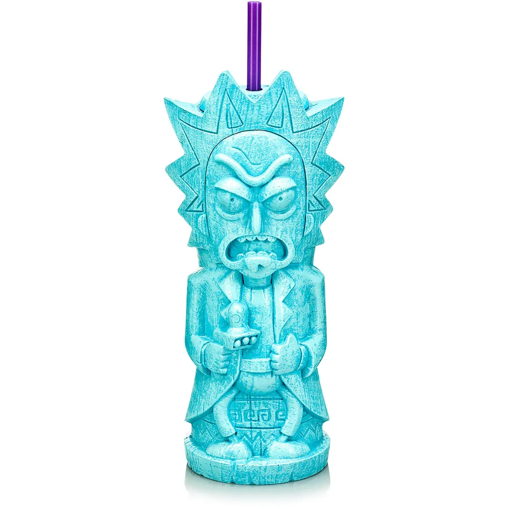 Rick and Morty Rick 25 oz. Geeki Tikis Plastic Tumbler Image 1