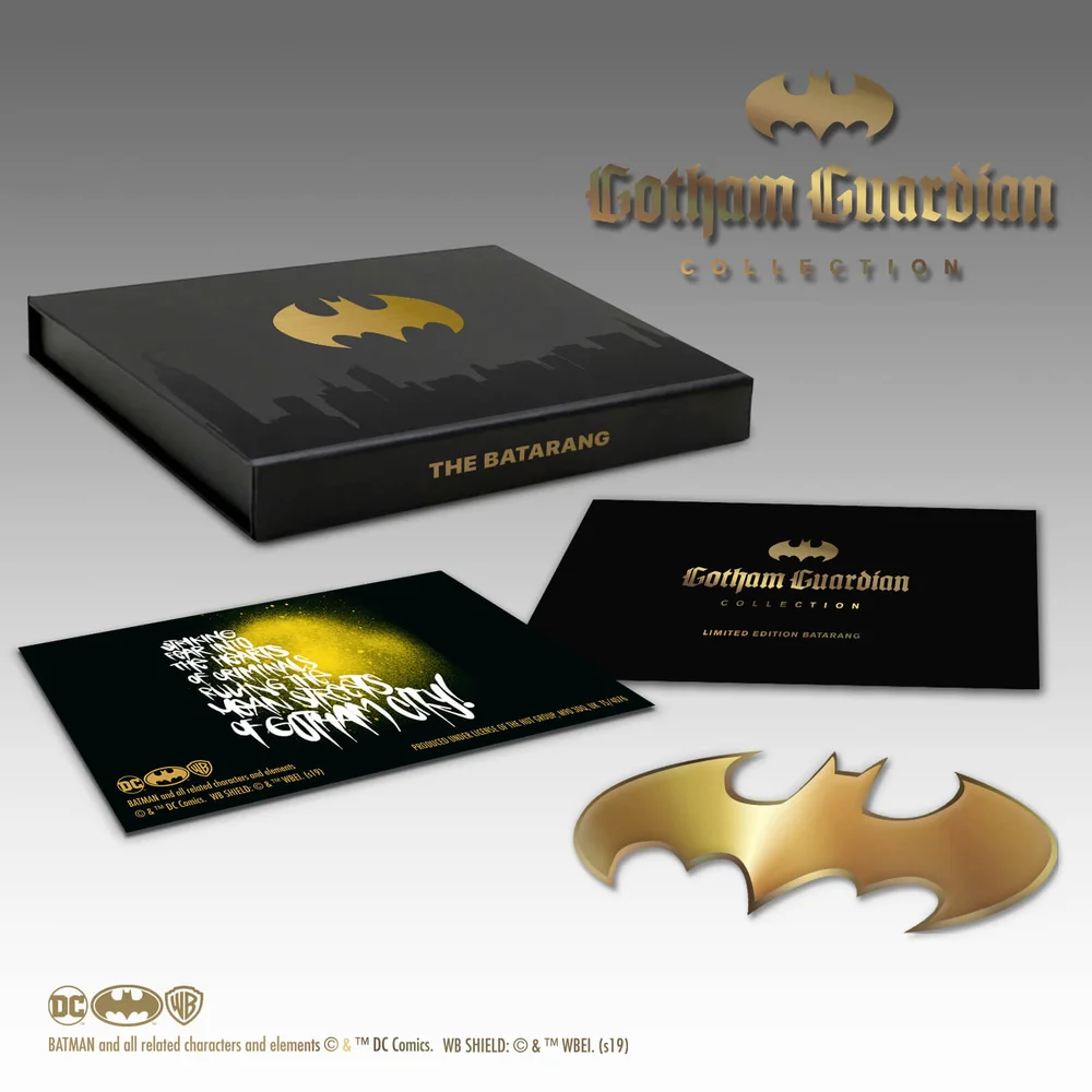 Limited Edition Gold Batarang Image 1