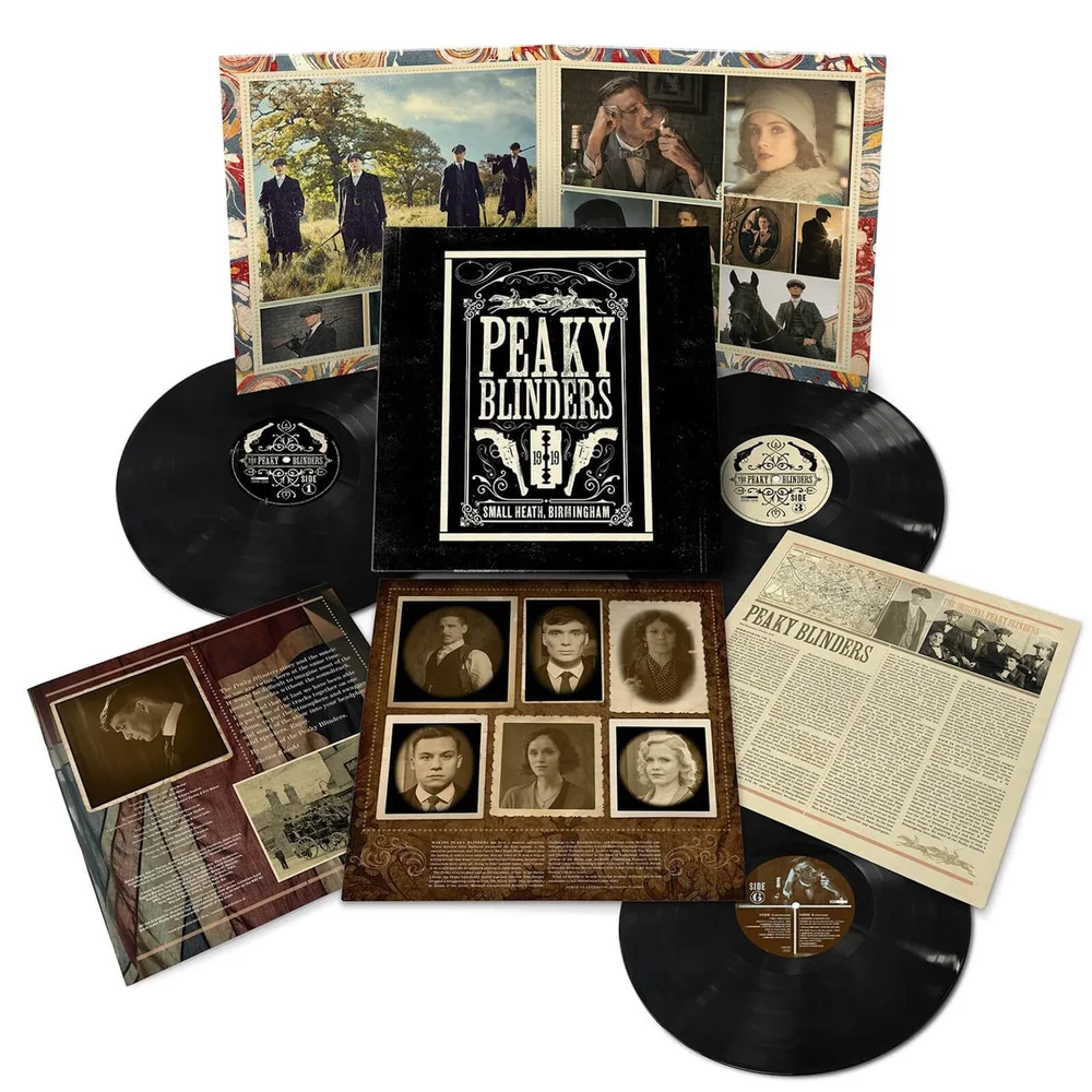 Peaky Blinders OST Series 1-5 3x Vinyl Set Image 1
