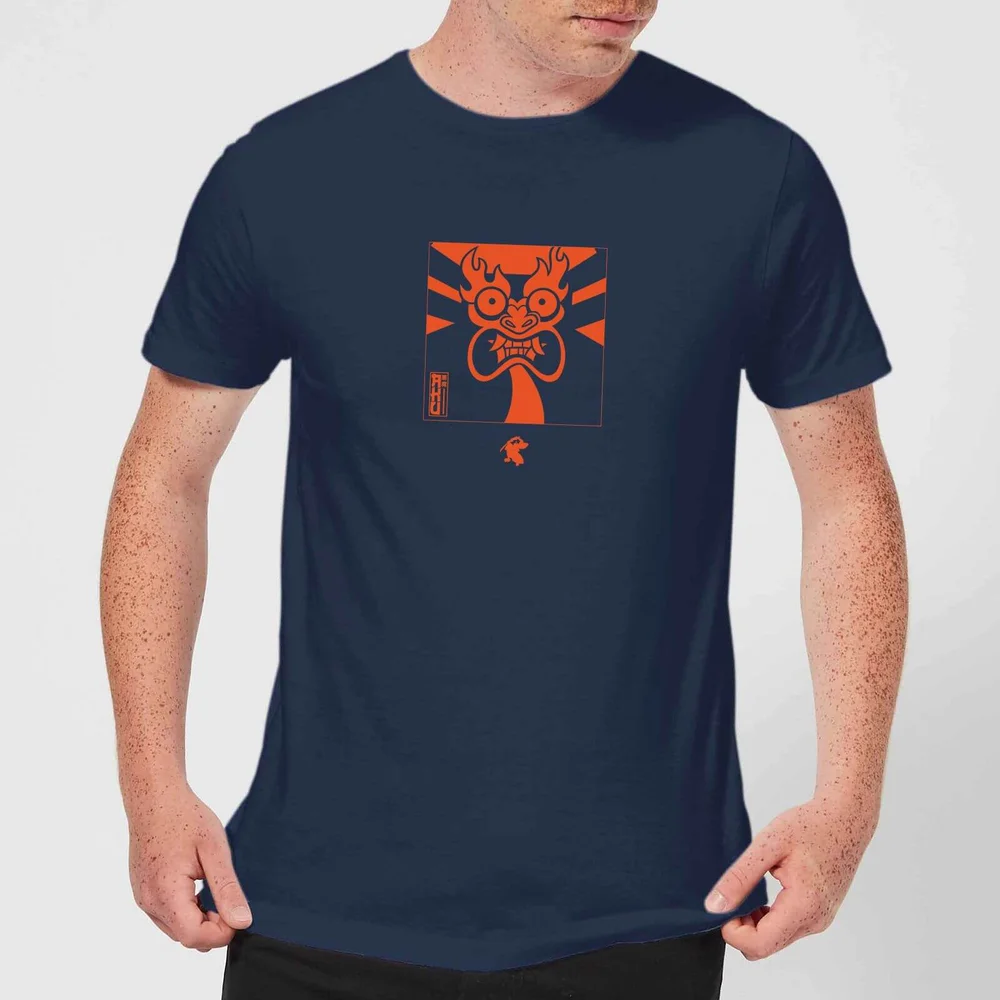 Samurai Jack Aku Kanji Men's T-Shirt - Navy - S Image 1