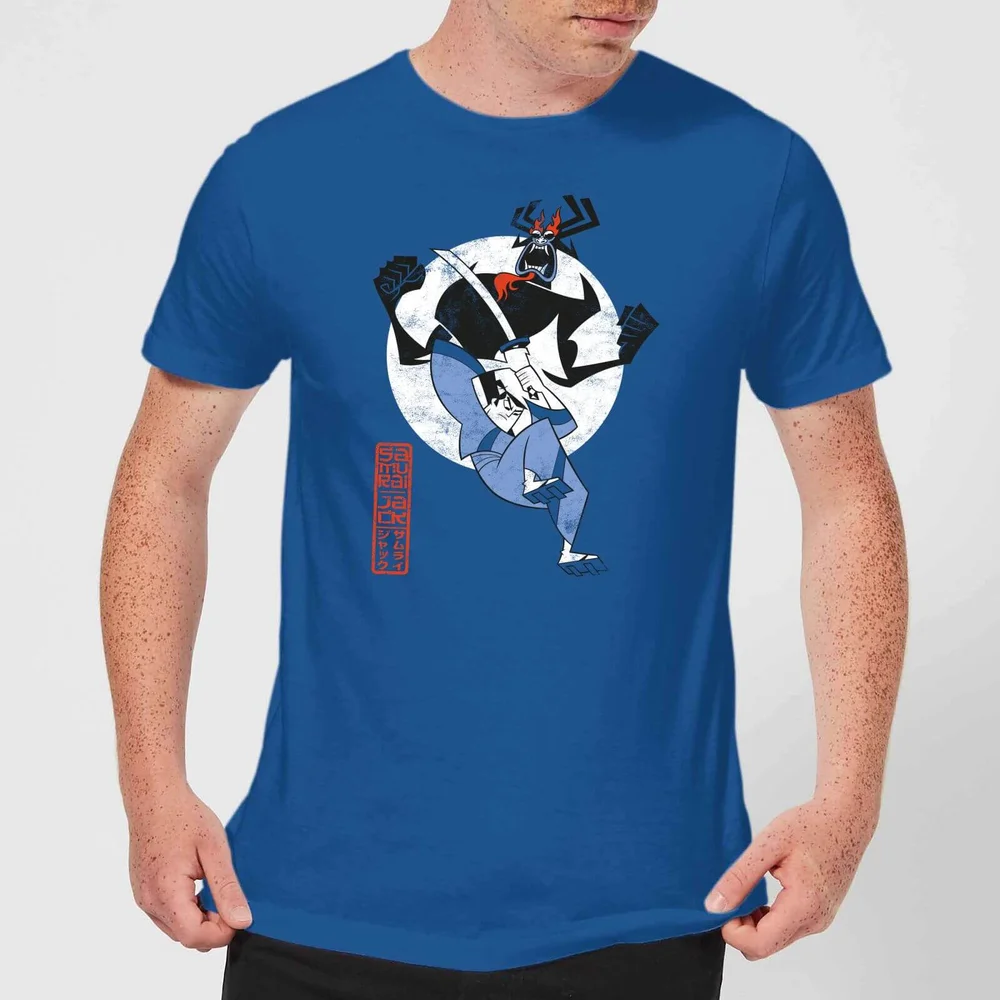 Samurai Jack Eternal Battle Men's T-Shirt - Royal Blue - S Image 1