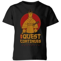 Samurai Jack My Quest Continues Kids' T-Shirt - Black - undefined undefined