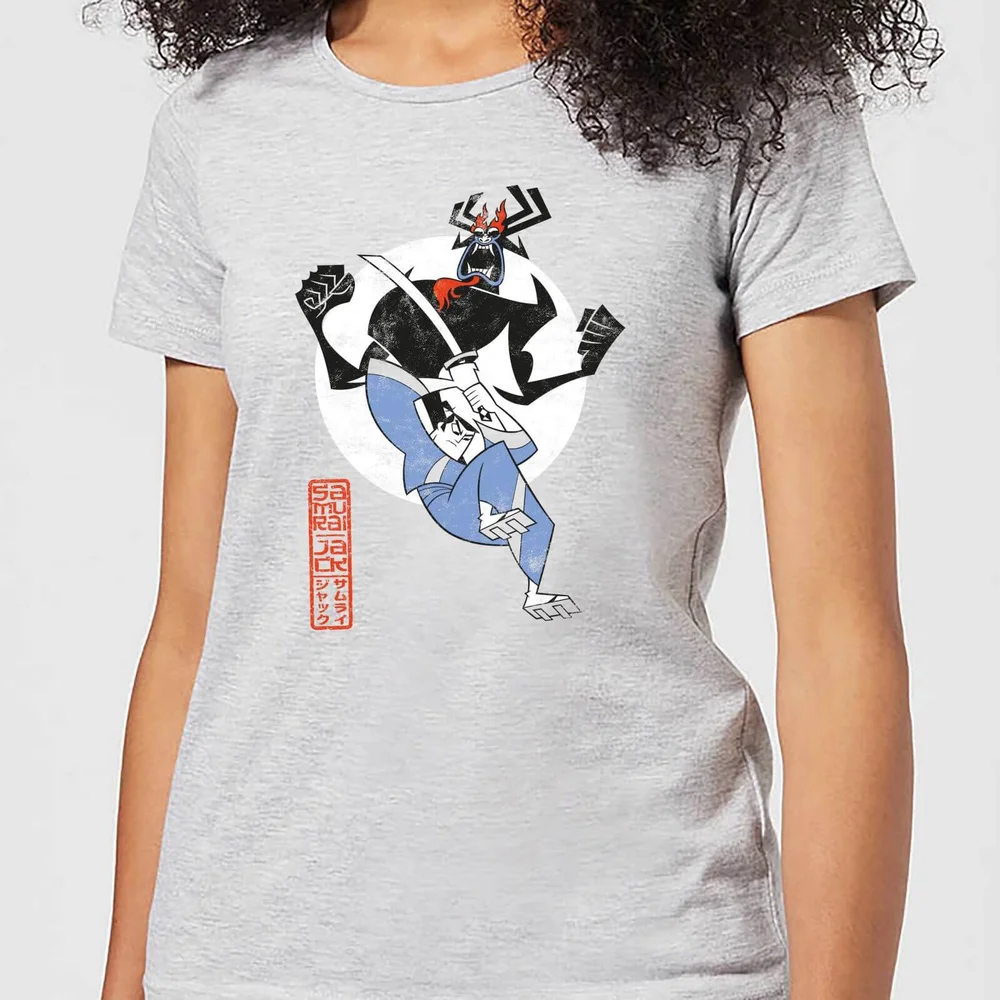 Samurai Jack Eternal Battle Women's T-Shirt - Grey - XS Image 1