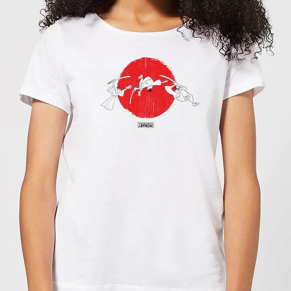 Samurai Jack Sunrise Women's T-Shirt - White - S Image 1