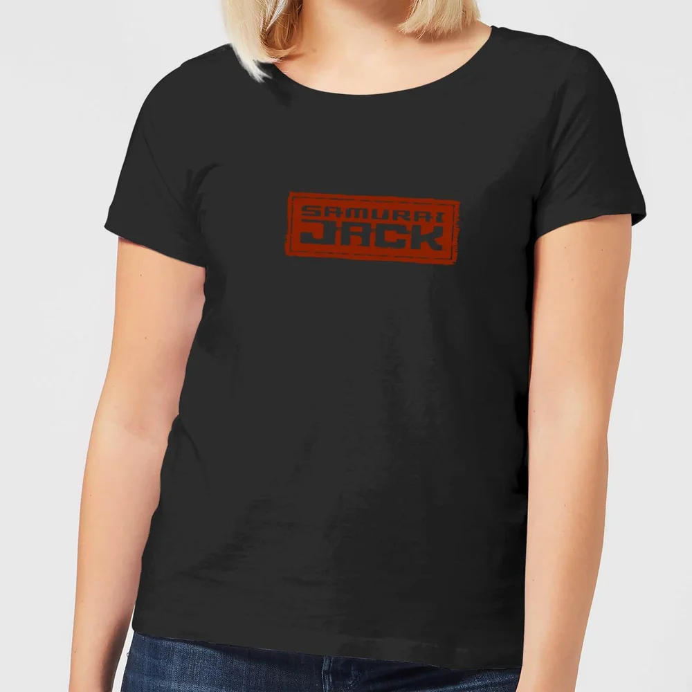 Samurai Jack Classic Logo Women's T-Shirt - Black - S Image 1