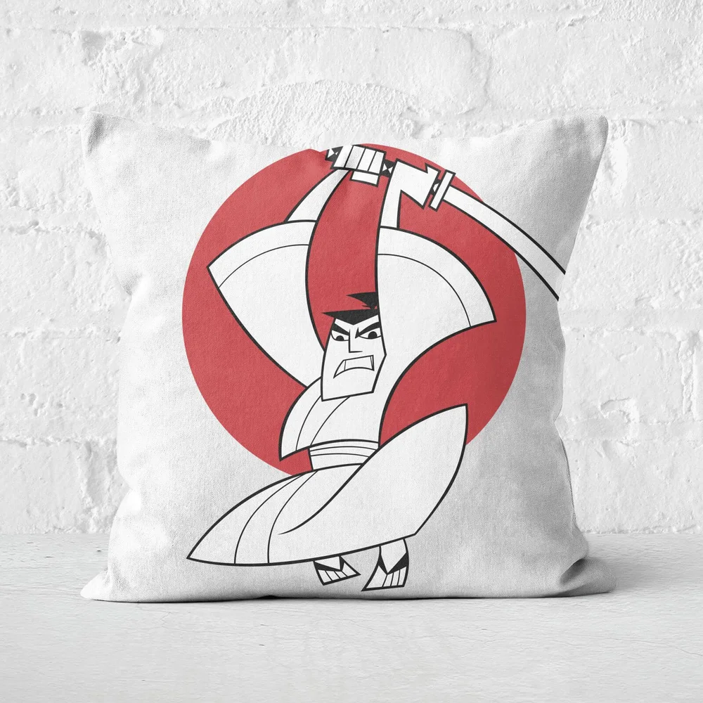 Samurai Jack Sunrise Square Cushion - 50x50cm Image 1