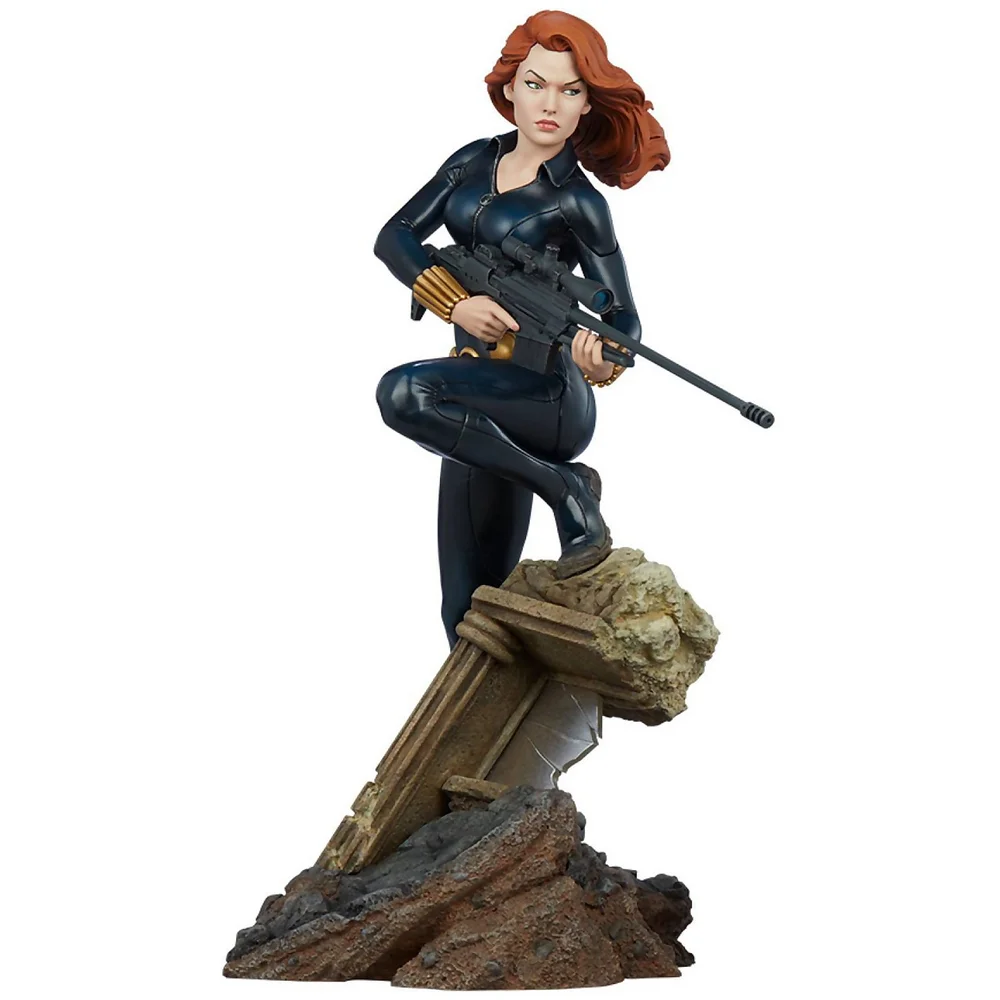 Sideshow Collectibles Marvel Avengers Assemble Black Widow Statue Image 1