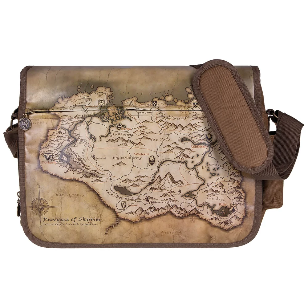 The Elder Scrolls V: Skyrim Messenger Bag "Map" Image 1
