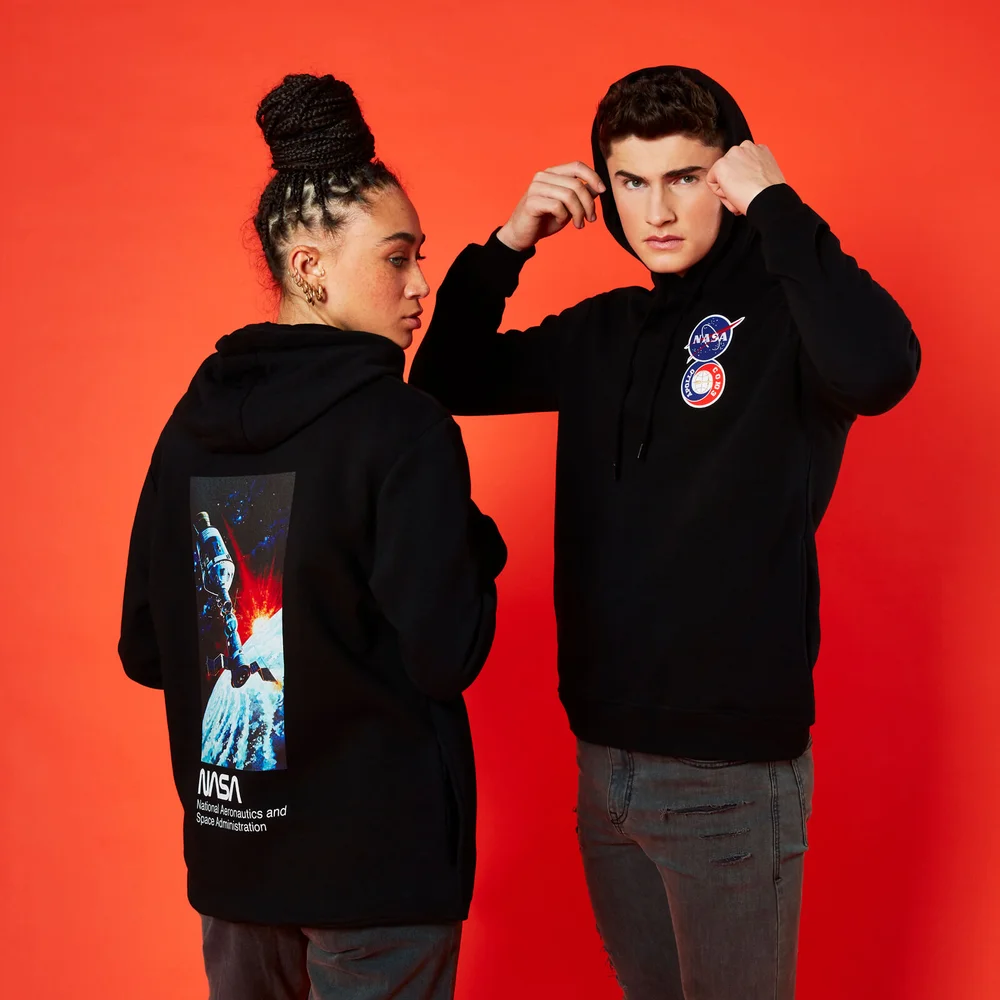 NASA Soyuz Unisex Hoodie - Black - S Image 1