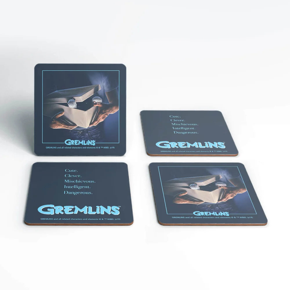 Gremlins One-Sheet Coaster Set Image 1