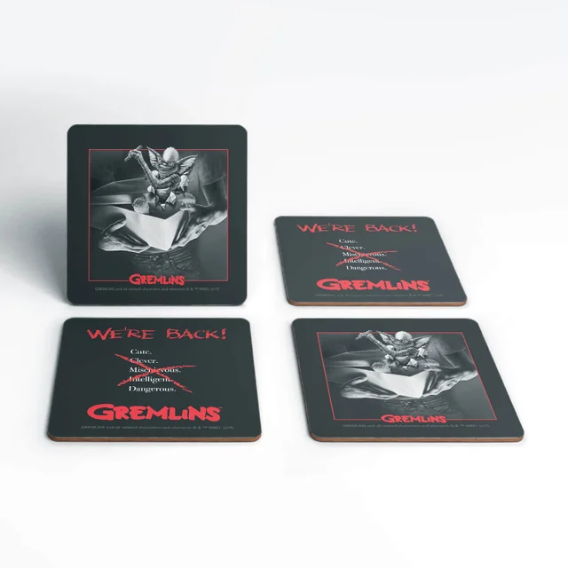 Gremlins Stripe Coaster Set