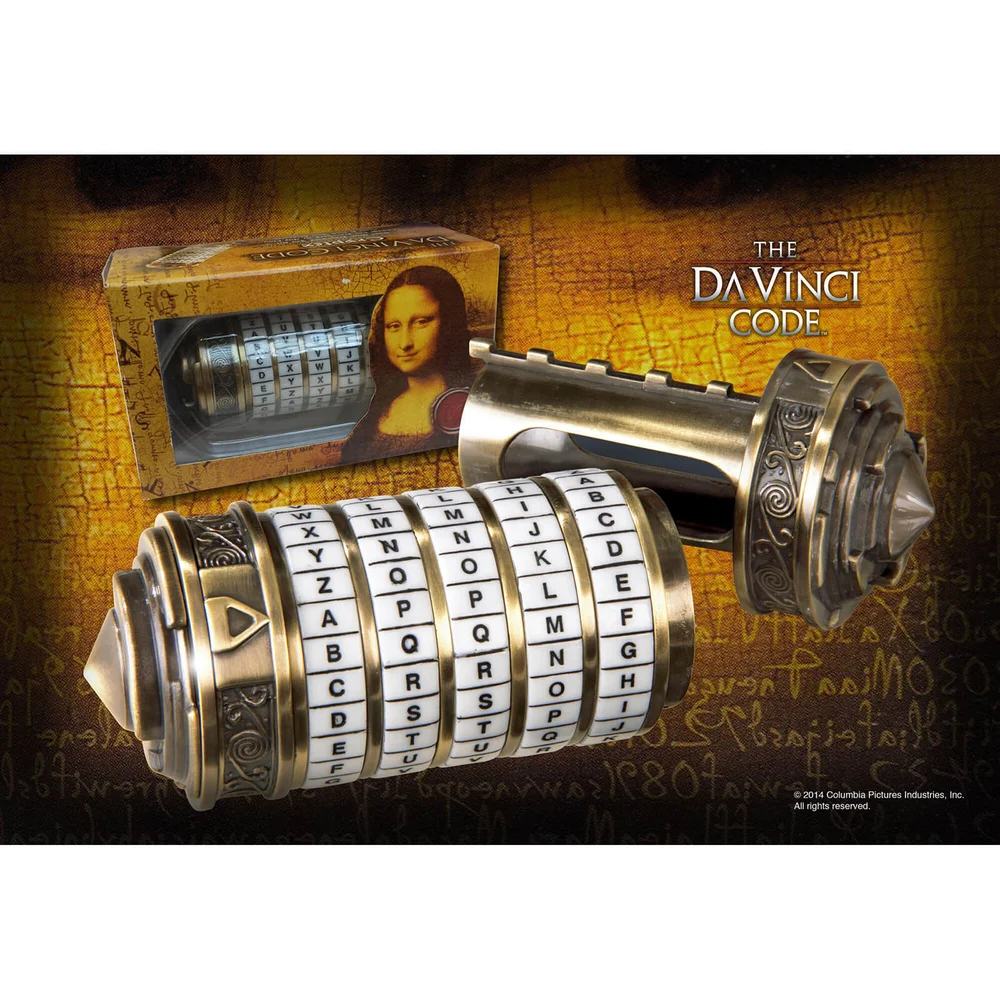 The Da Vinci Code Mini Cryptex Replica Image 1