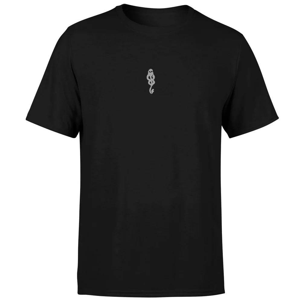 Harry Potter The Dark Arts Death Eater Lines T-Shirt With Embroidery - Black - S Image 1