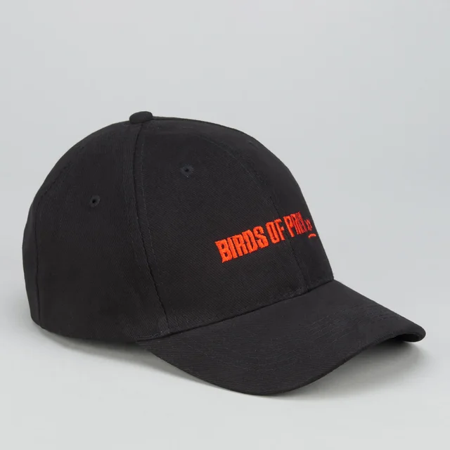 Birds of Prey Logo Cap With Embroidery - Black
