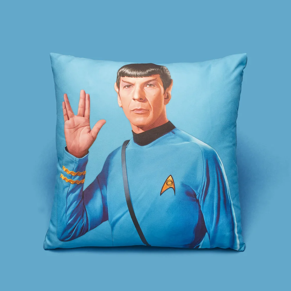 Spock Square Cushion - 40x40cm - Soft Touch Image 1