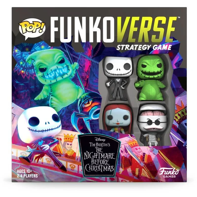 Funkoverse The Nightmare Before Christmas Strategy Game (4 Pack) Image 1