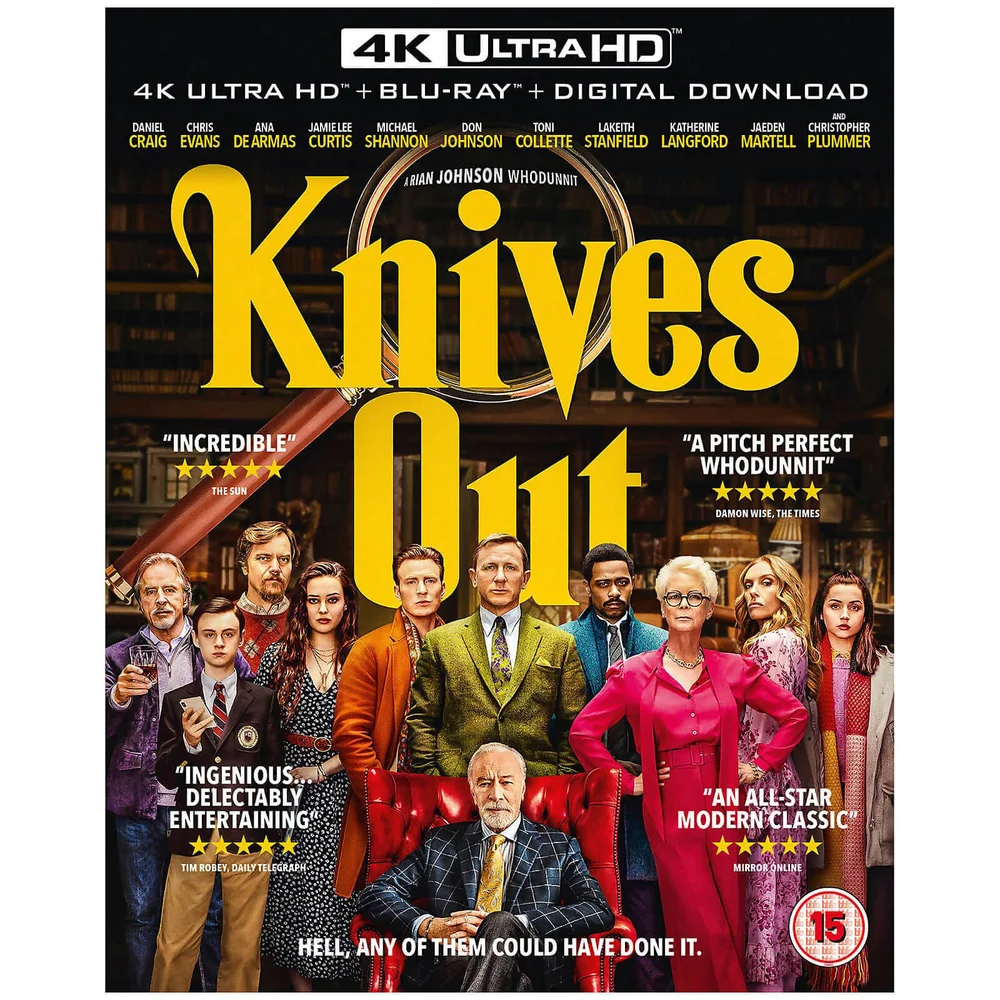 Knives Out - 4K Ultra HD (Includes 2D Blu-ray) Image 1