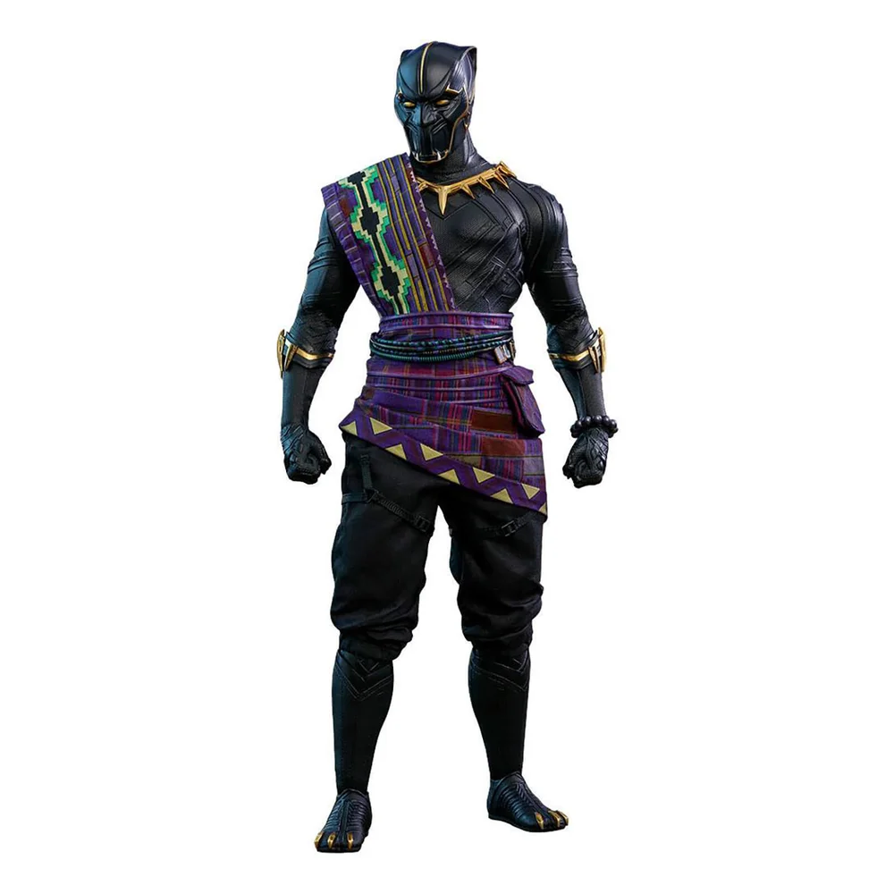 Hot Toys Marvel Black Panther Movie Masterpiece Action Figure 1/6 T'Chaka 2018 Toy Fair Exclusive 31cm Image 1