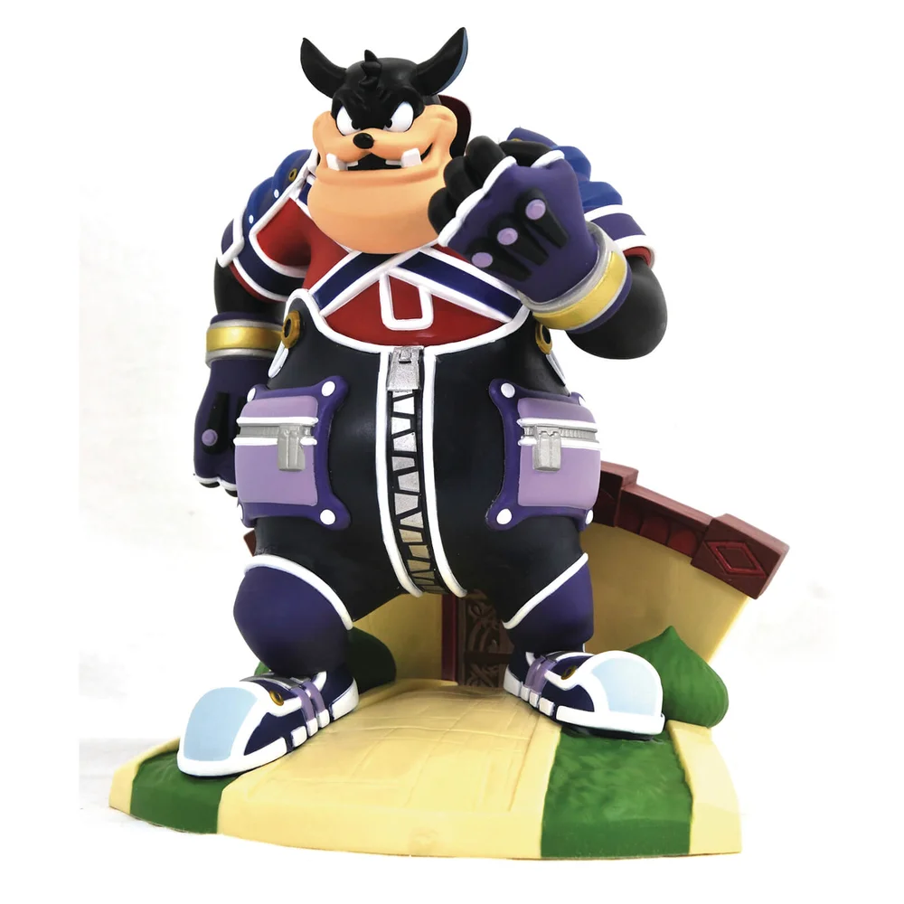 Diamond Select Kingdom Hearts Gallery Pete PVC Statue Image 1