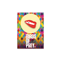 Harley Quinn Birds of Prey Collectable Pin Badge - Lips