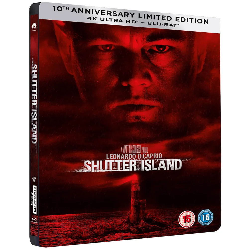 Shutter Island 10th Anniversary 4K Ultra HD Steelbook (Includes 2D Blu-ray) Image 1