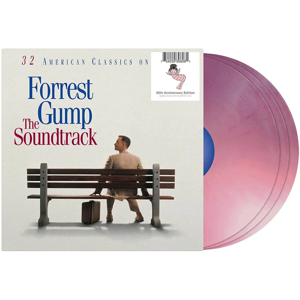 Forrest Gump: The Soundtrack Vinyl 3LP (Bubba Gump Shrimp Pink) Image 1