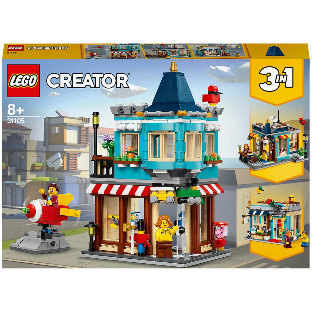 LEGO Creator: 3in1 Townhouse Toy Store Construction Set (31105) Image 1