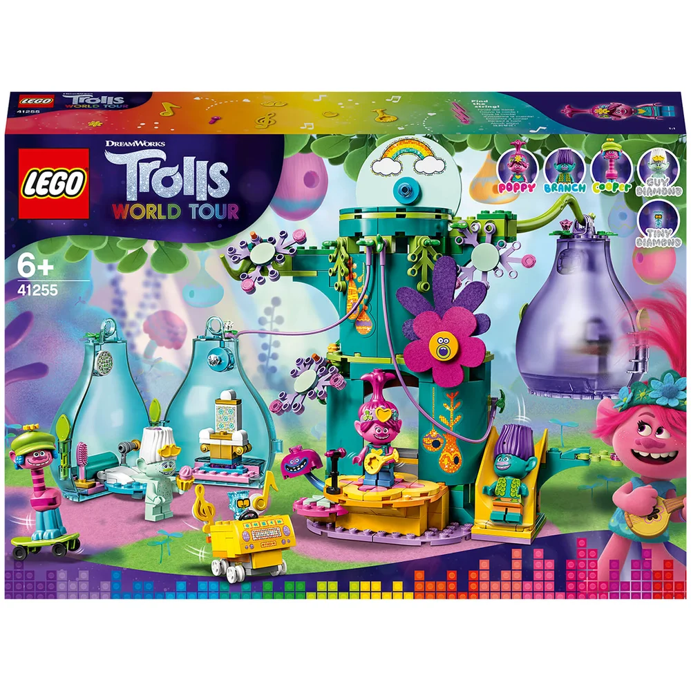 LEGO Trolls World Tour: Pop Village Celebration Playset (41255) Image 1