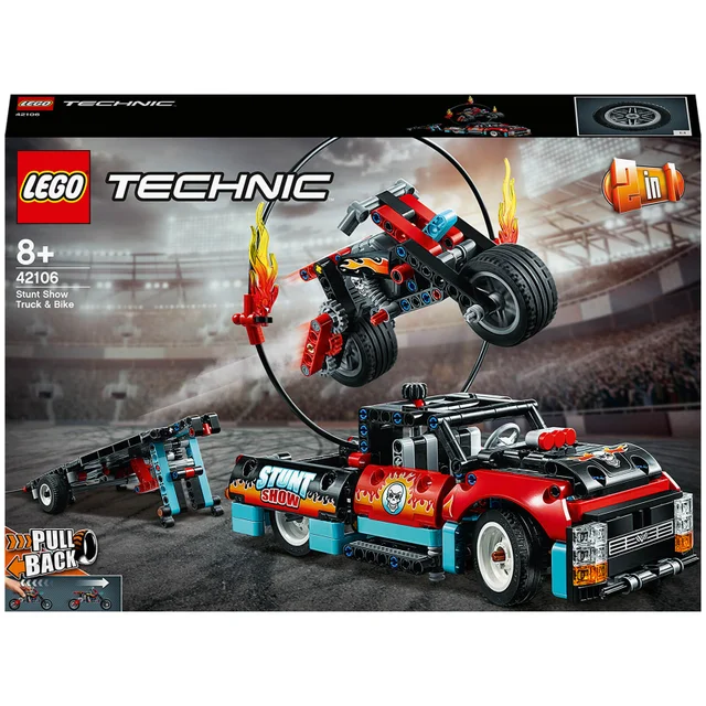 LEGO Technic: Stunt Show Truck & Bike Toys Set (42106)