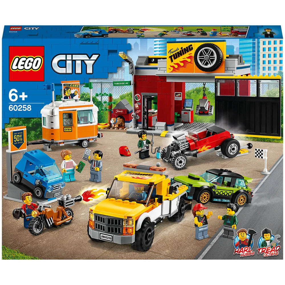 LEGO City: Nitro Wheels Tuning Workshop Building Set (60258) Image 1