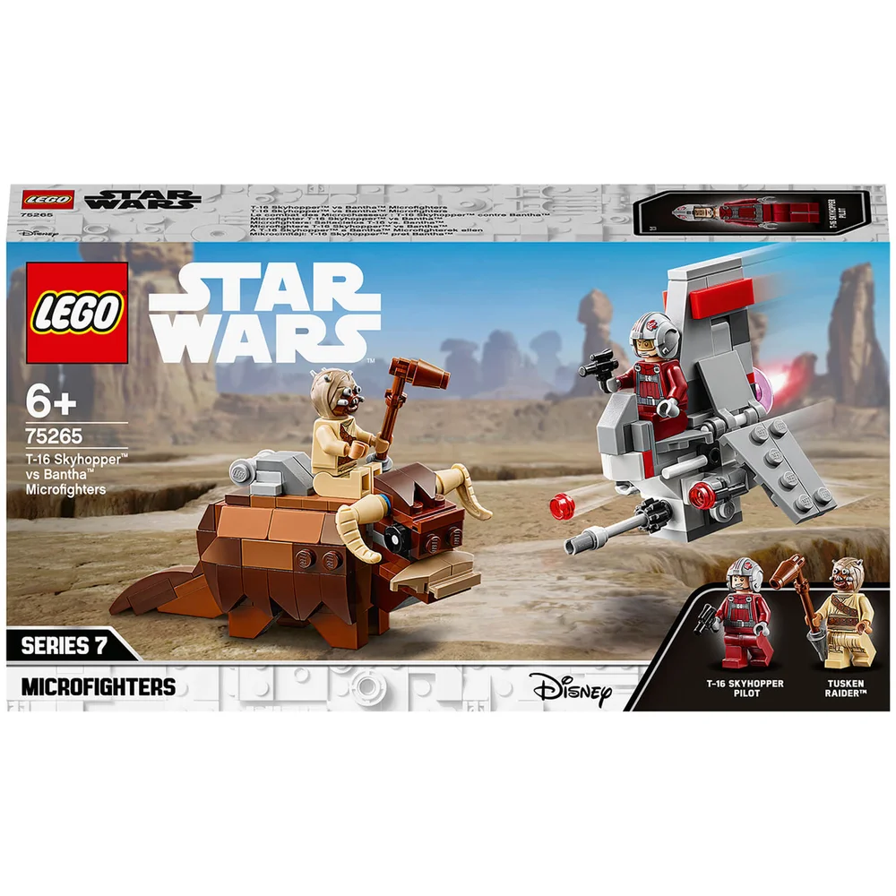 LEGO Star Wars: T-16 Skyhopper vs Bantha Microfighters (75265) Image 1