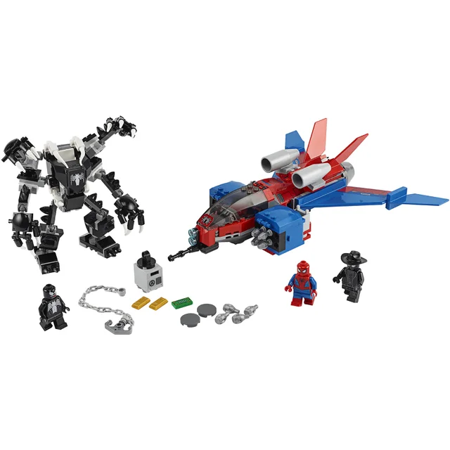 LEGO Marvel Spider-Man Jet vs. Venom Mech Playset (76150)