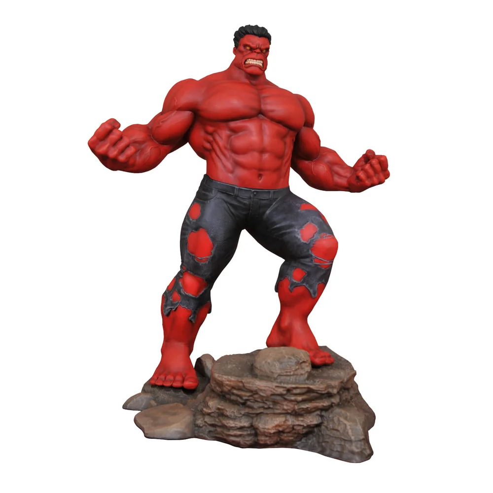 Diamond Select Marvel Gallery PVC Figure - Red Hulk Image 1
