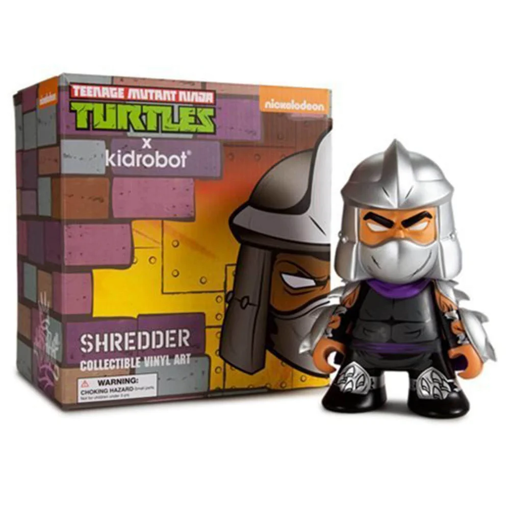 Kidrobot Teenage Mutant Ninja Turtles Shredder Vinyl Figure Image 1