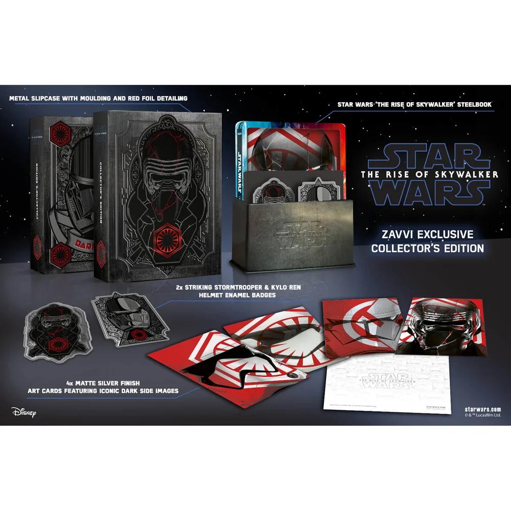 Star Wars: The Rise of Skywalker - Zavvi Exclusive Collector’s Edition 3D Limited Edition Steelbook (Includes 2D Blu-ray) Image 1