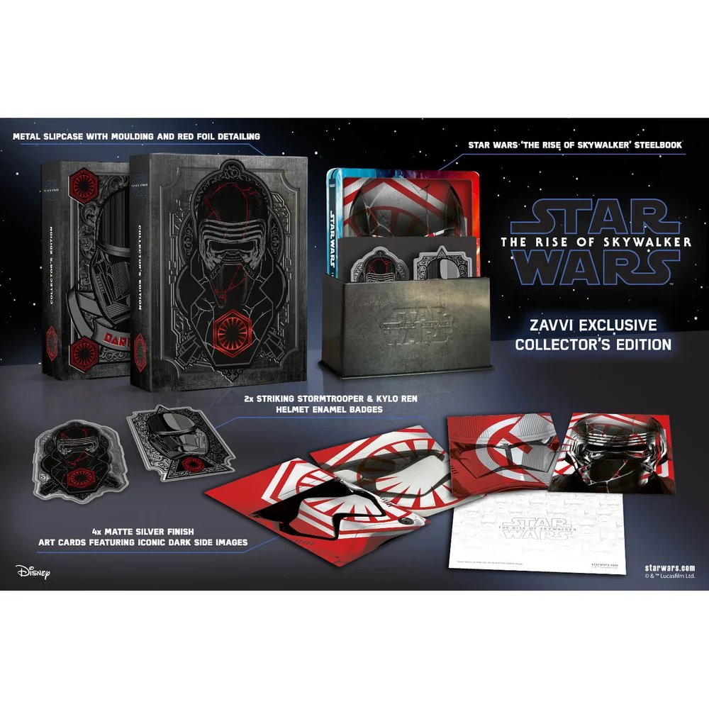 Star Wars: The Rise of Skywalker - Zavvi Exclusive Collector’s Edition 4K Ultra HD Limited Edition Steelbook (Inc 2D Blu-ray) Image 1