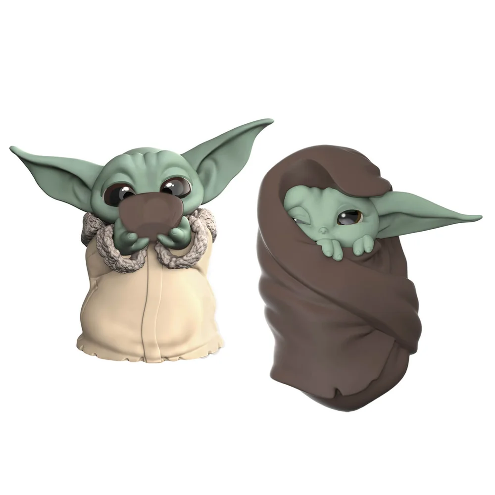 Hasbro Star Wars: The Mandalorian Baby Bounties "Soup and Blanket" Mini Figures Image 1