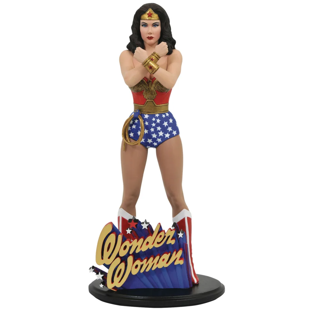 Diamond Select DC Gallery Linda Carter Wonder Woman PVC Statue Image 1