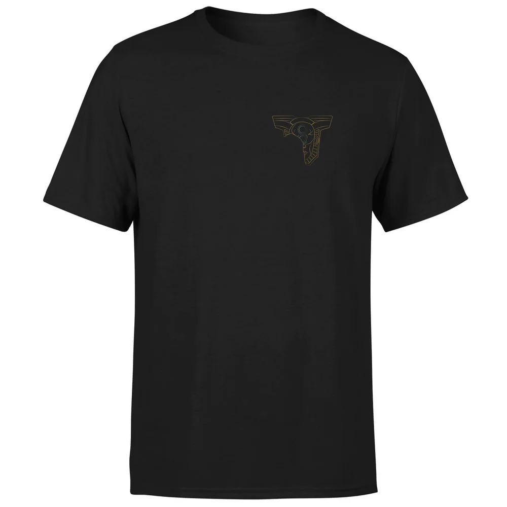 Magic: The Gathering Theros: Beyond Death Elspeth Mask Men's T-Shirt - Black - S Image 1