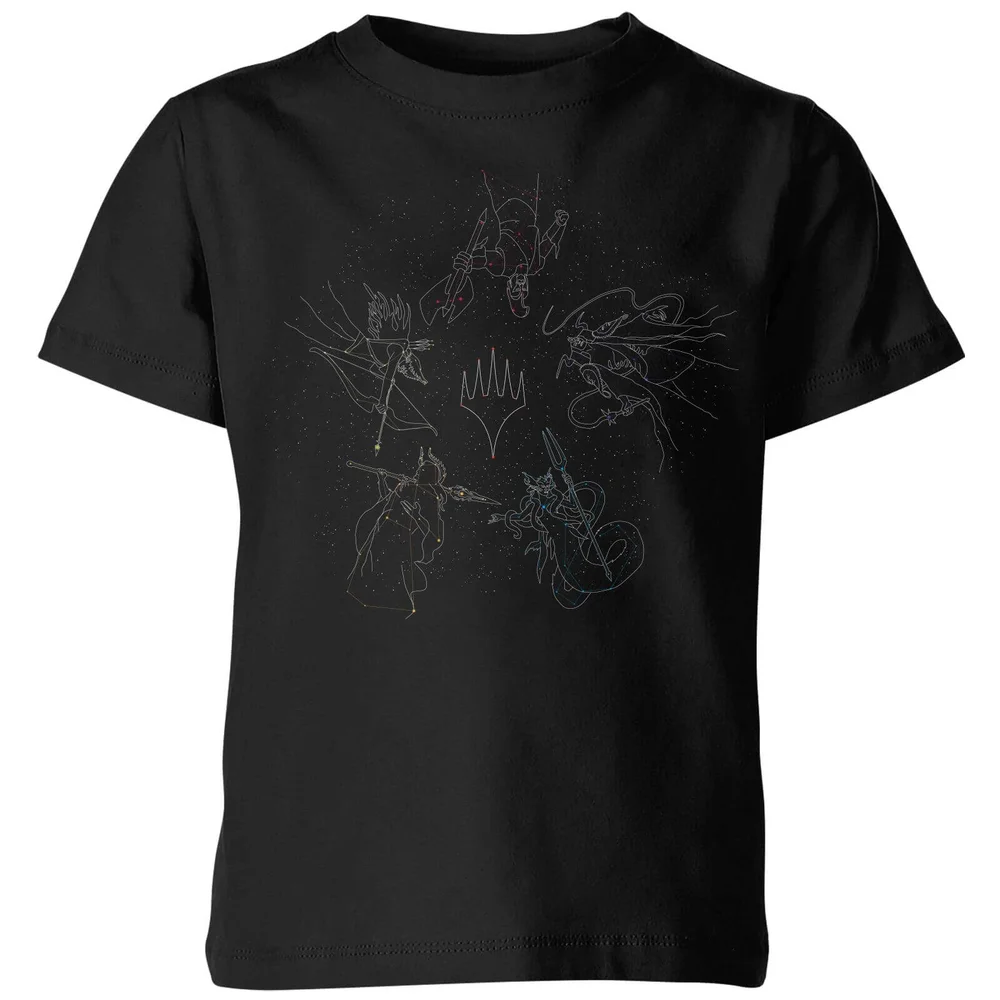 Magic: The Gathering Theros: Beyond Death Gods Constellation Kids' T-Shirt - Black - 3-4 Years Image 1