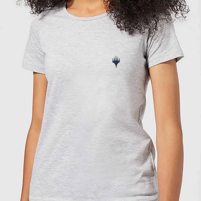 Magic: The Gathering Theros: Beyond Death Planeswalker Symbol Women's Embroidered T-Shirt - Grey