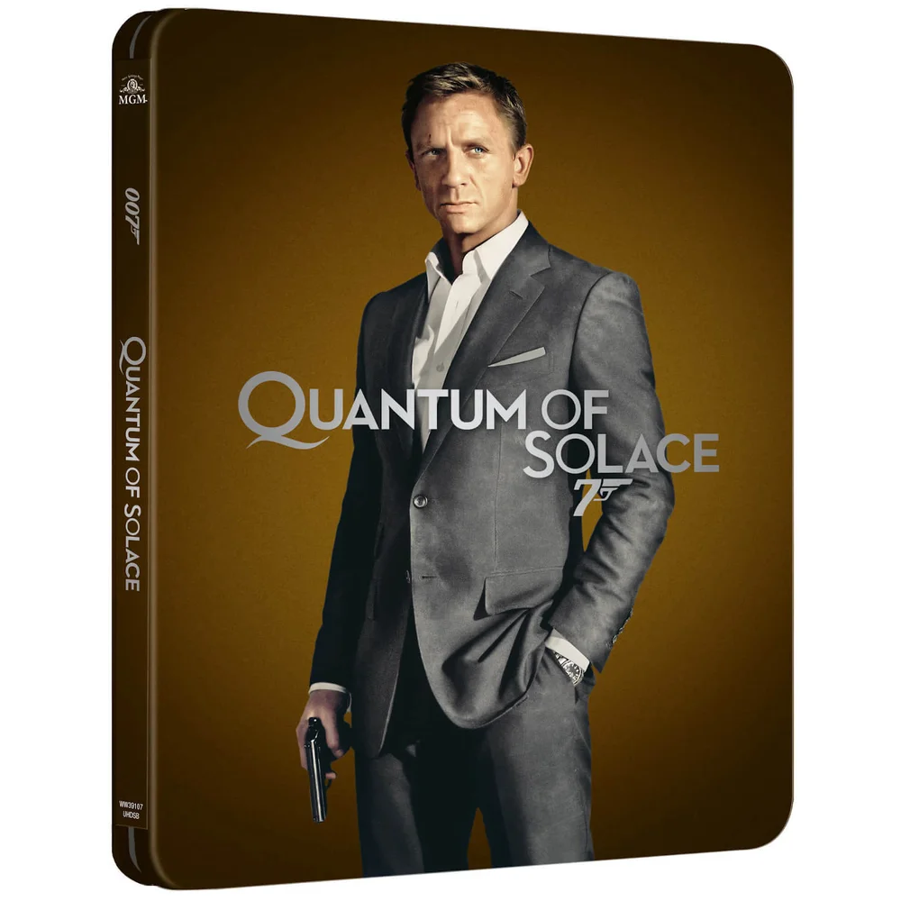 Quantum of Solace - Zavvi Exclusive 4K Ultra HD Steelbook (Includes 2D Blu-ray) Image 1