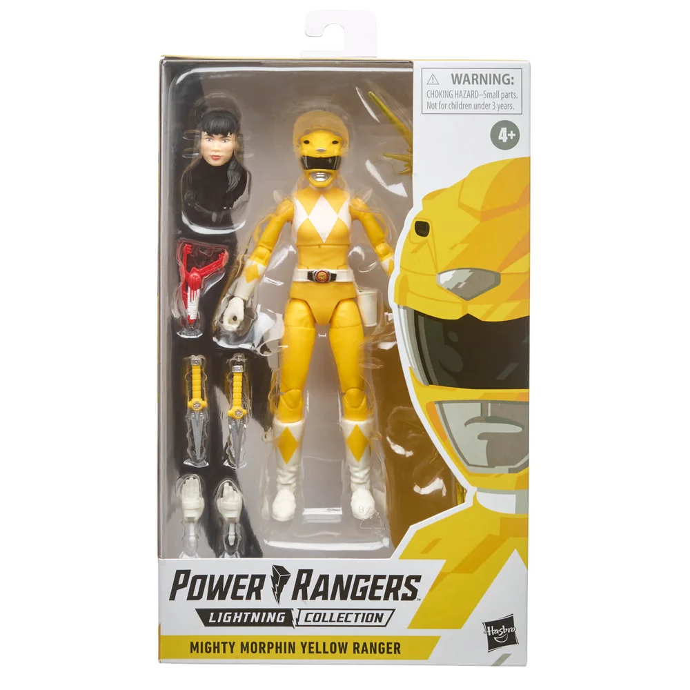 Hasbro Power Rangers S.P.D. Collection Mighty Morphin Yellow Ranger 6 Inch Action Figure Image 1