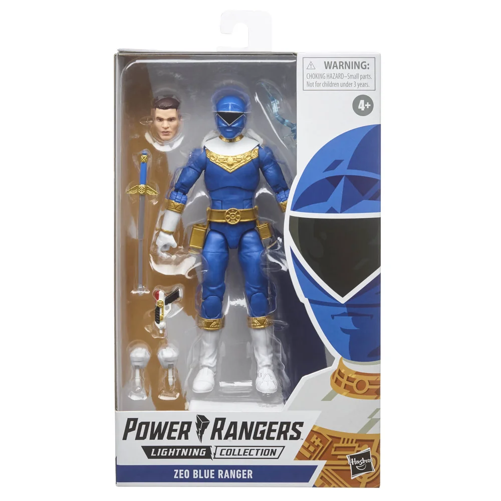Hasbro Power Rangers Lightning Collection Mighty Morphin Blue Ranger 6 Inch Action Figure Image 1