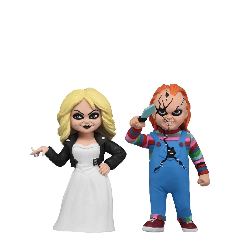 NECA Toony Terrors - 6" Action Figure - Chucky & Tiffany 2 Pack Image 1
