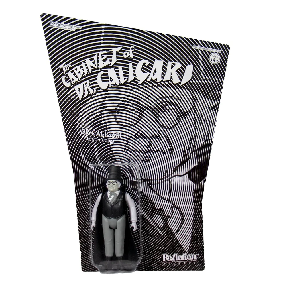 Super7 The Cabinet Of Dr. Caligari ReAction Figure - Dr. Caligari Image 1