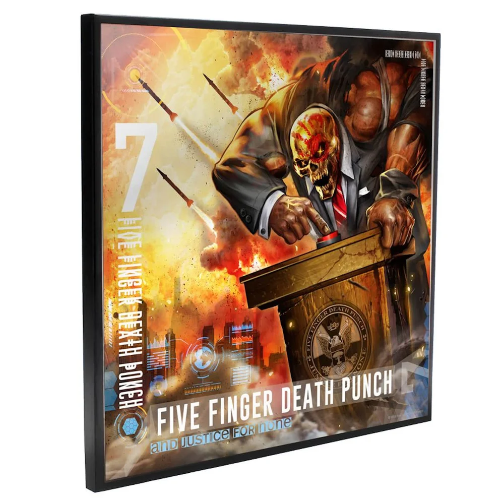 Five Finger Death Punch - Justice For None Crystal Clear Pictures Wall Art Image 1